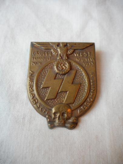 SS GRUPPE WEST.. DAY BADGE.