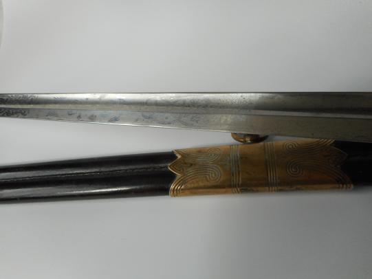 BRITISH P 1827 Model ROYAL NAVY OFFICERS SWORD BY WILKINSON.